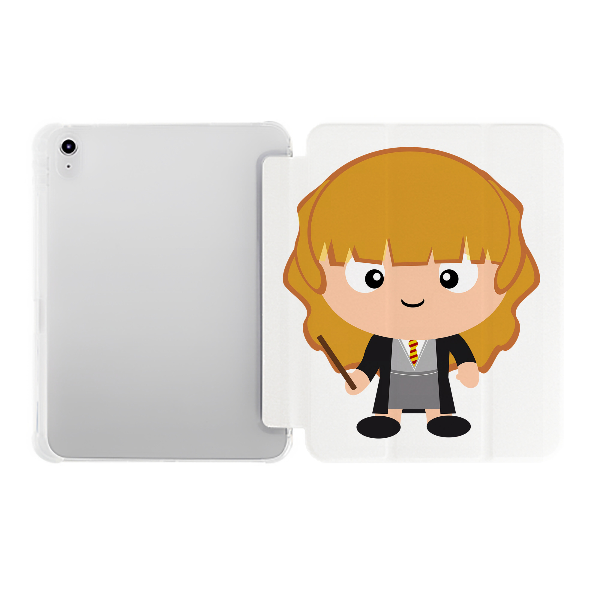 （画像用） Harry Potter ハリー・ポッターシリーズ IPad ケース ペン収納付き 三つ折りスタンド PUレザー×シリコン 対応機種9.5/10.5/10.9インチ